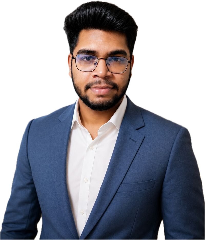 Subhasis, Frontend Engineer in Bangalore, employed by our delivery partner KVC